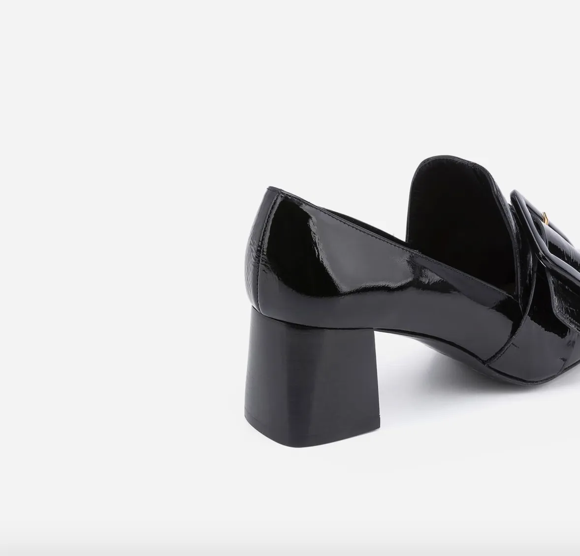 Lily Patent Leather Black Shoes