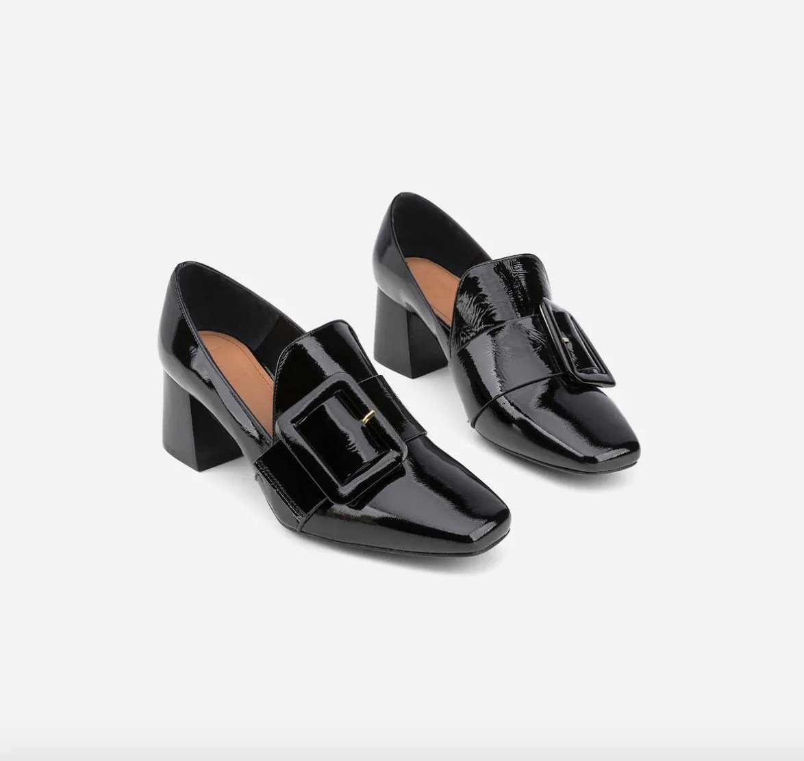 Lily Patent Leather Black Shoes