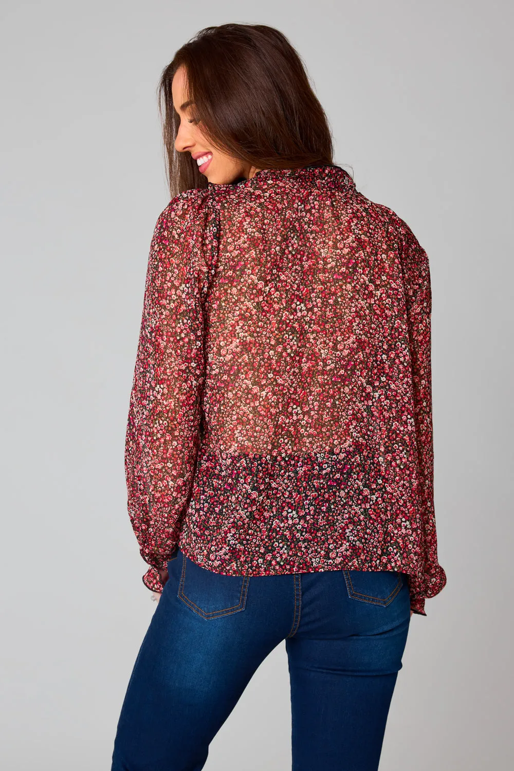 Lonnie Long Sleeve Blouse - Amour