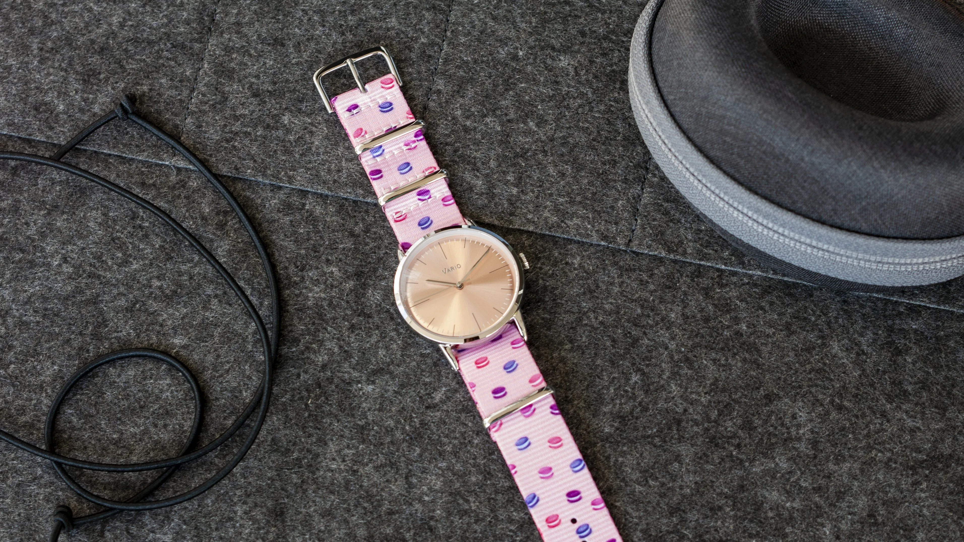 Macaron Dots Graphic Watch Strap