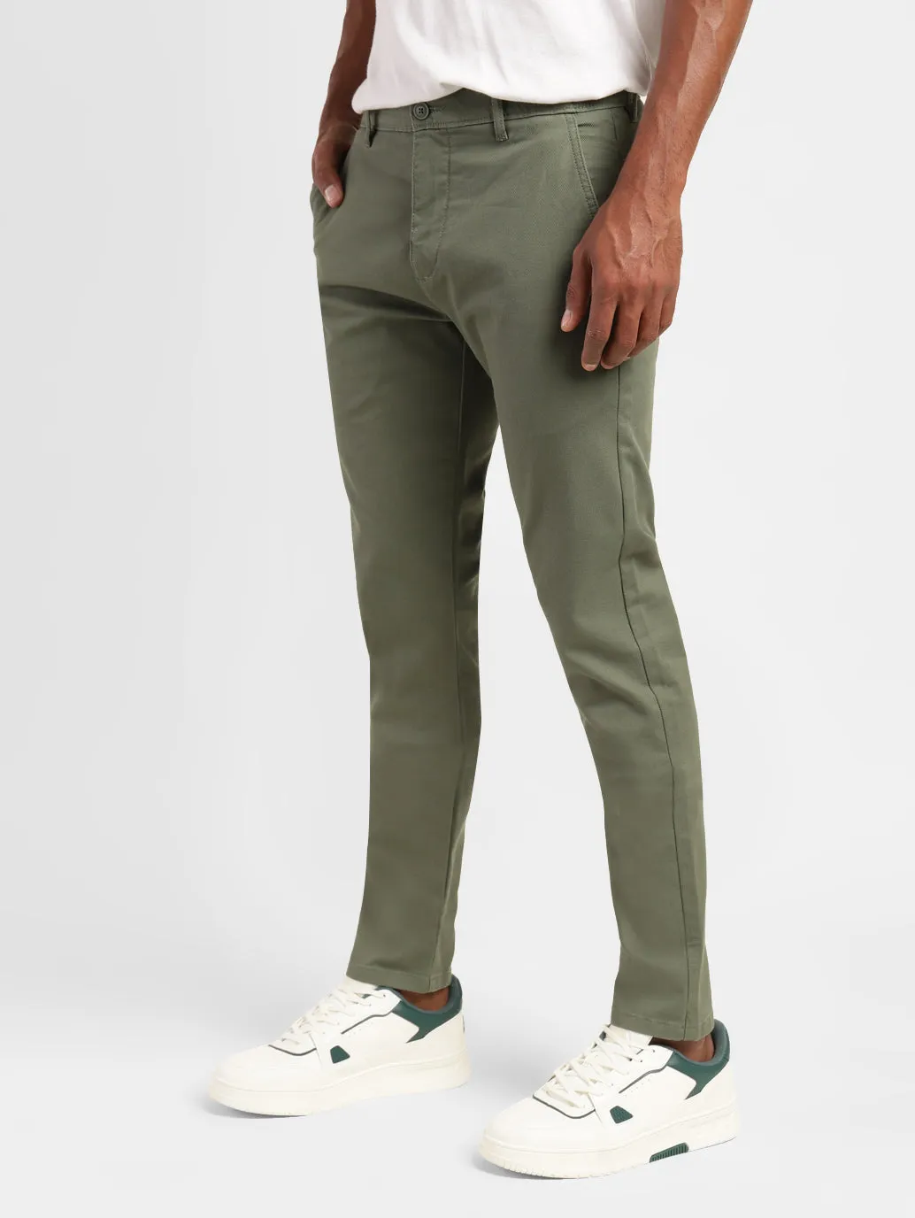 Men's Slim Tapered Fit Trousers