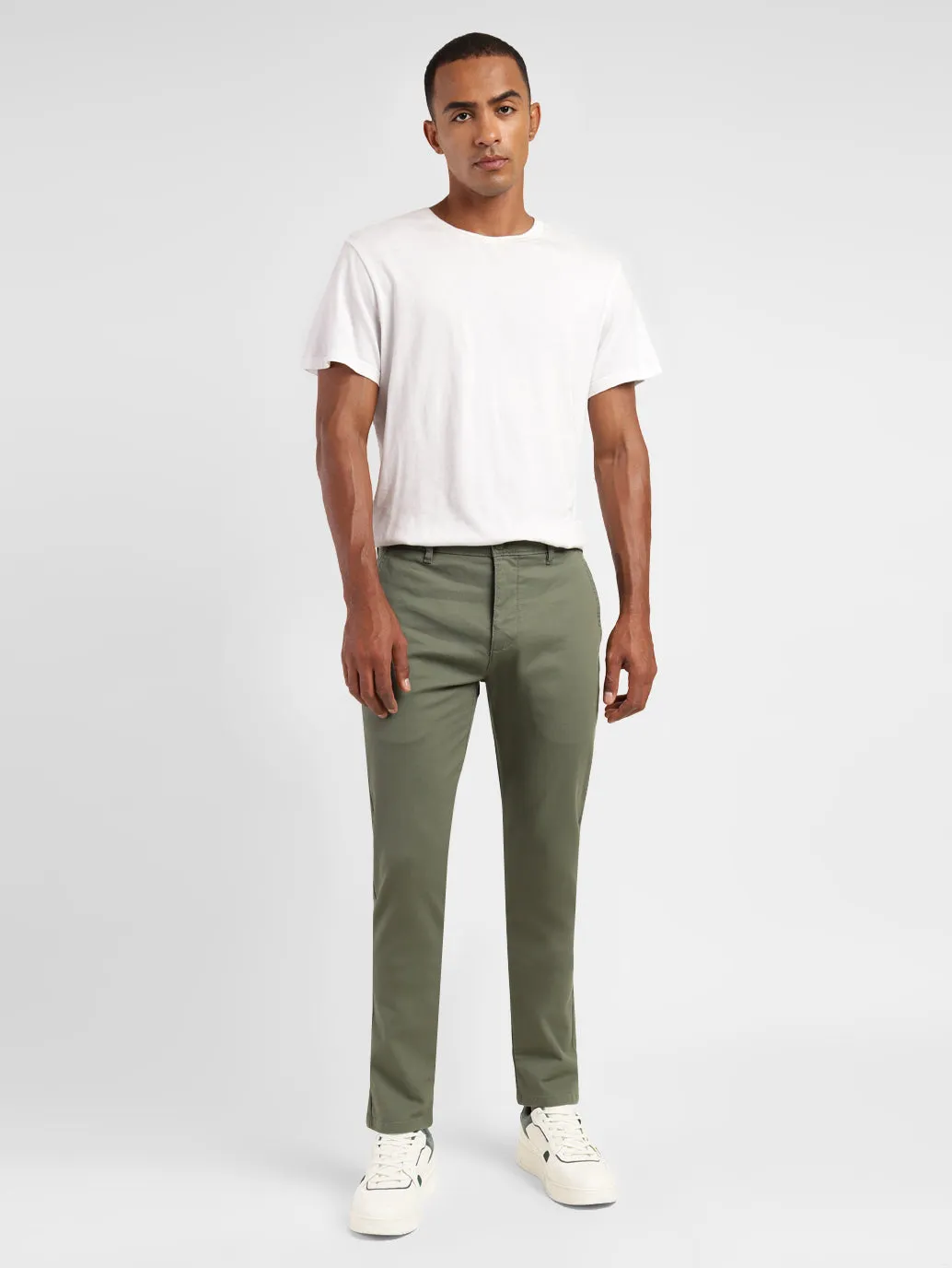 Men's Slim Tapered Fit Trousers