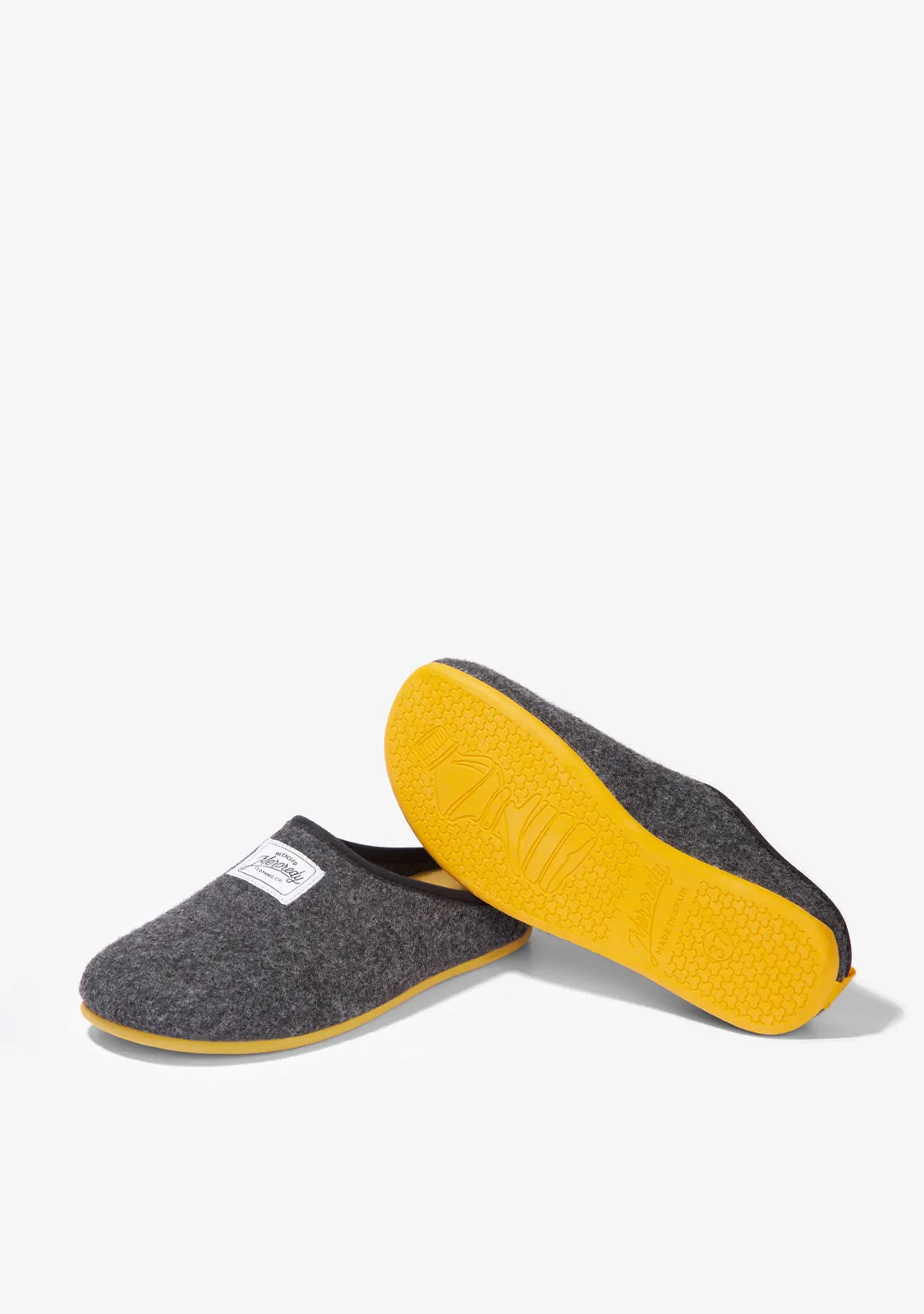 Mercredy Slipper Black / Yellow