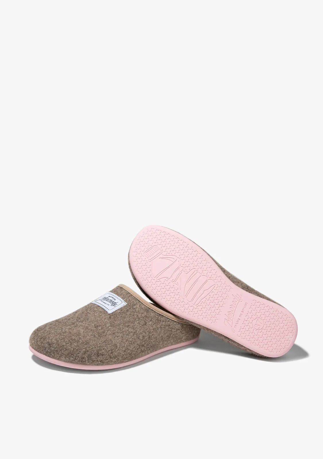 Mercredy Slipper Brown / Pink