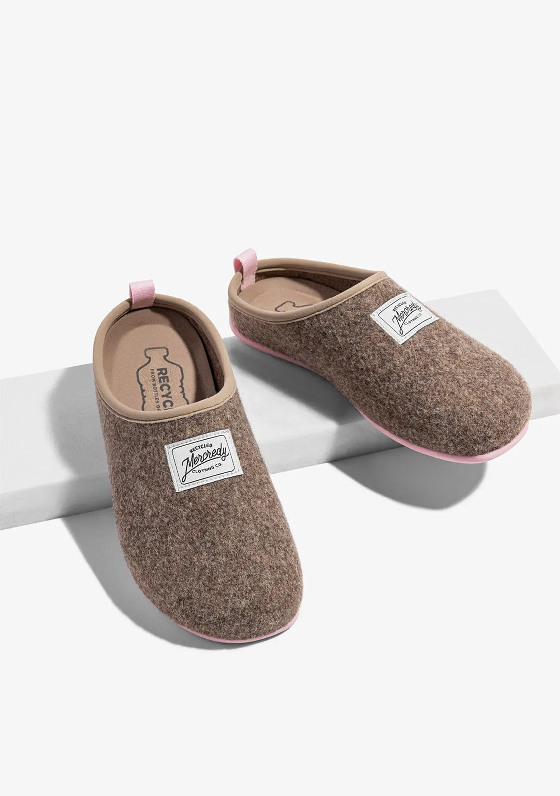 Mercredy Slipper Brown / Pink