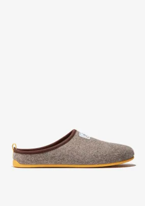 Mercredy Slipper Coffee / Yellow