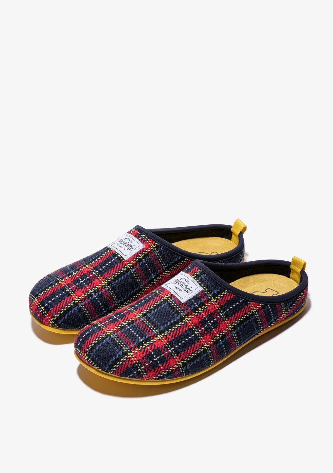 Mercredy Slipper Tartan Navy / Red