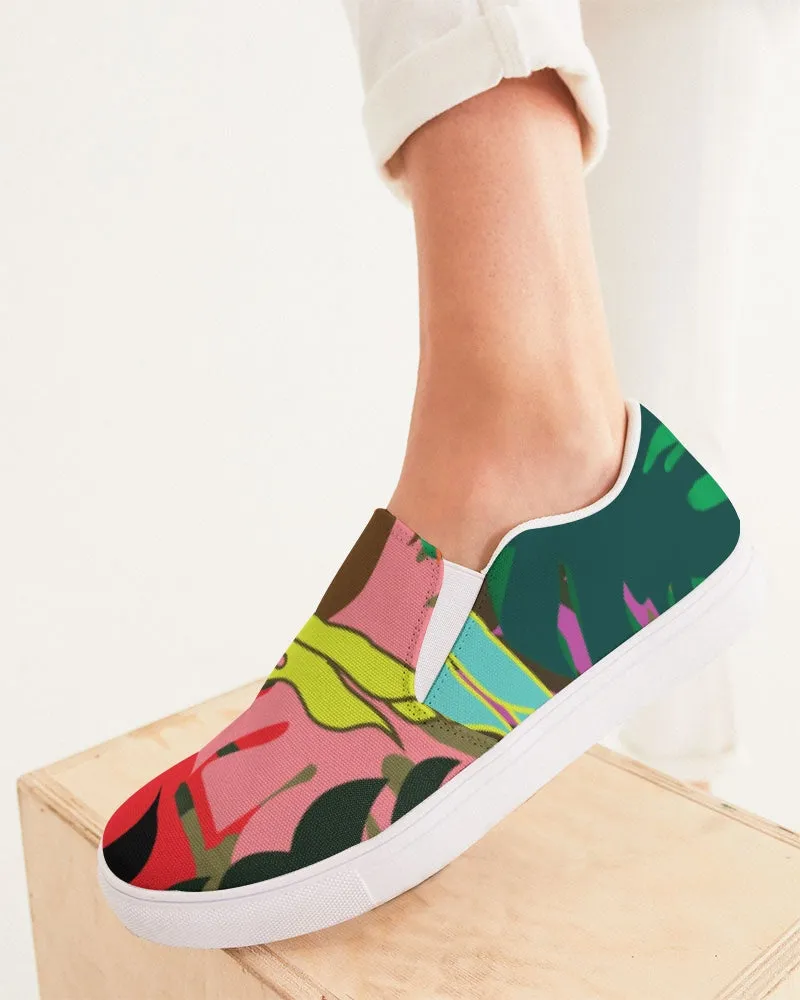 MONSTERA Women's Slip-On Canvas Shoe