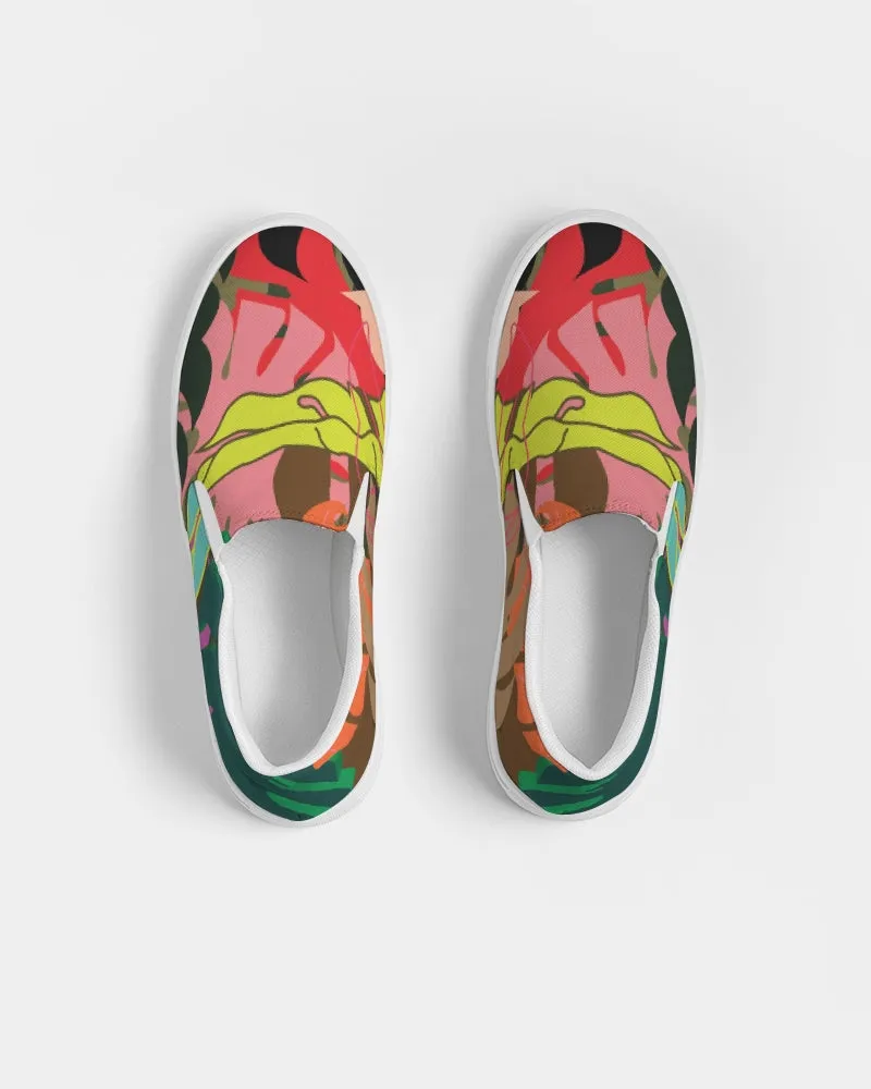 MONSTERA Women's Slip-On Canvas Shoe