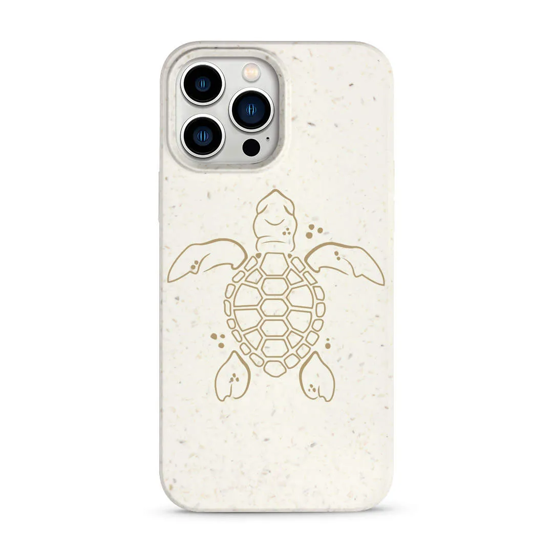 Ocean Turtle Biodegradable Compostable iPhone Case