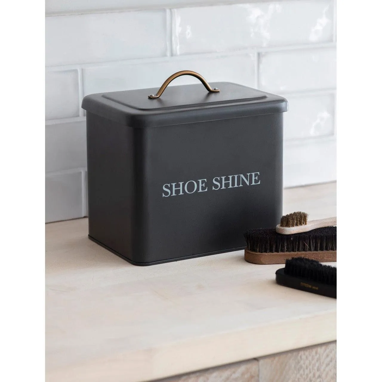 Original Shoe Shine Box | Carbon