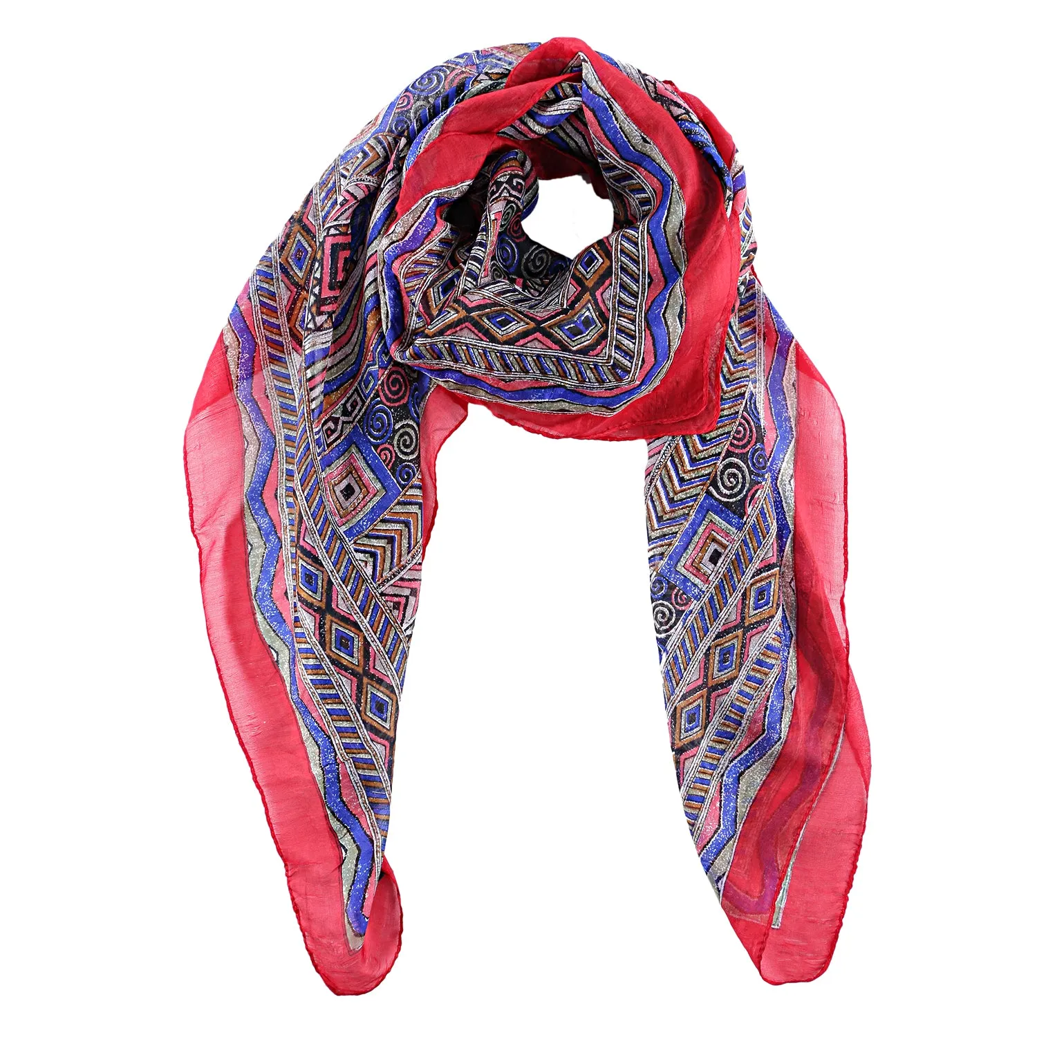 Printed Scarf (Assorted Designs) 44 x 44 in