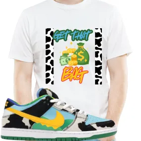 "Get a Bag" T-shirt to Match Ben Jerry ice Cream Chunky Dunks