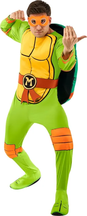 Rubie's Teenage Mutant Ninja Turtles Michelangelo Men's Deluxe Costume