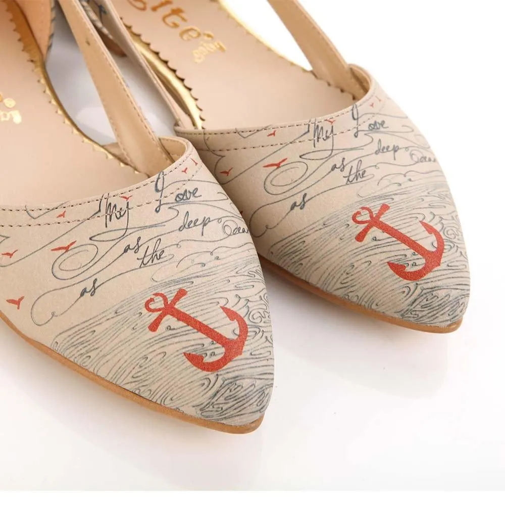 Sailor Ballerinas Shoes OMR7007