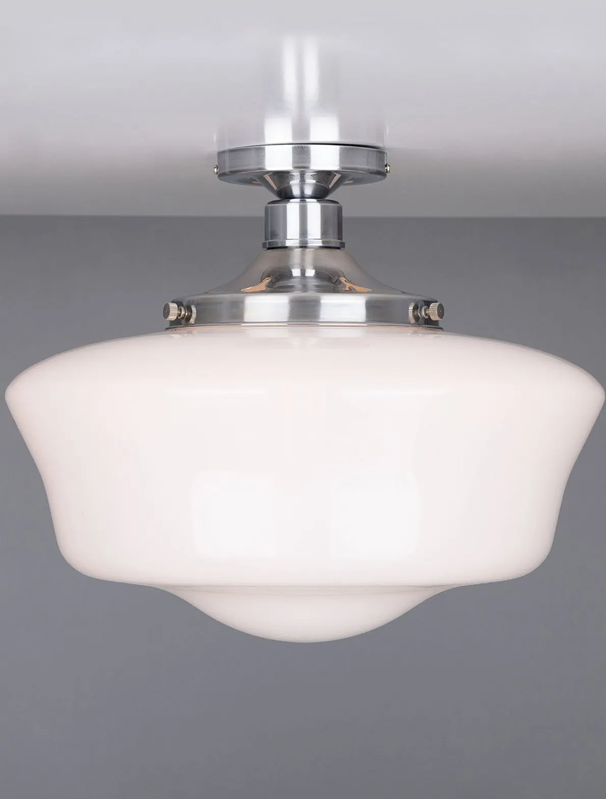 Schoolhouse Traditional Flush Ceiling Light