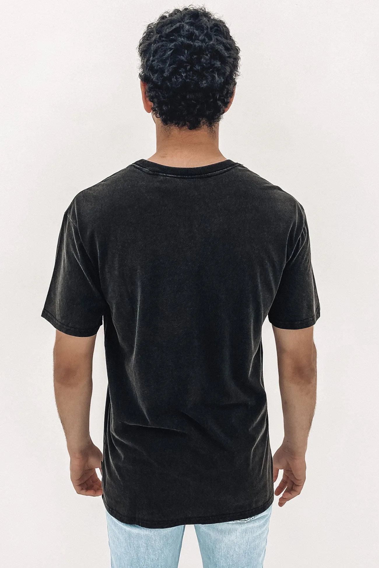 Standard Fit Tee Acid Black