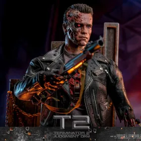 Terminator 2: T-800: Battle Damaged: Version 2.0: DX46: Hot Toys