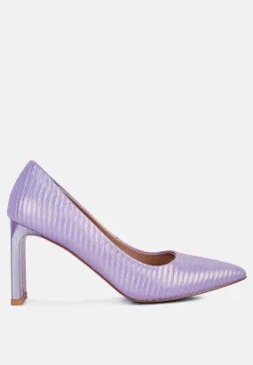 Tickles Italian Block Heel Pumps