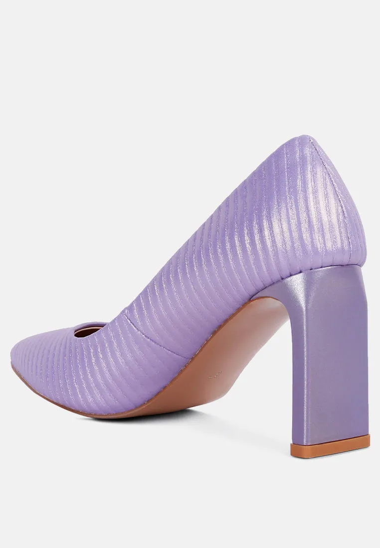 Tickles Italian Block Heel Pumps