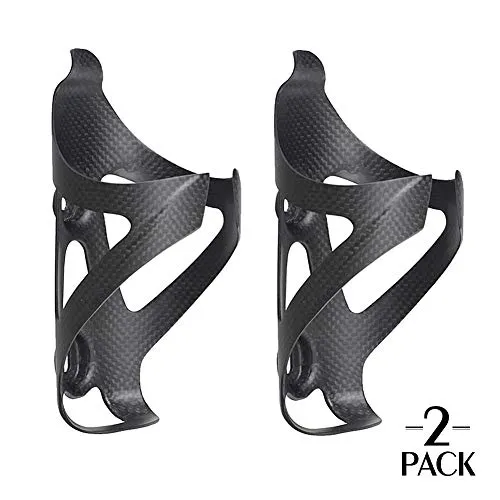 TOSEEK Lightweight Carbon Fiber Water Bottle Cages 2pcs.