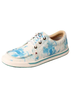 Women's Twisted X  Blue Tie-Dye Kicks